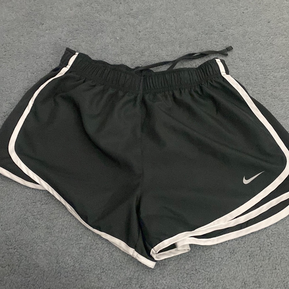 Charcoal Gray nike track shorts
